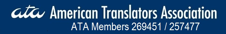 Members of the American Translators Association